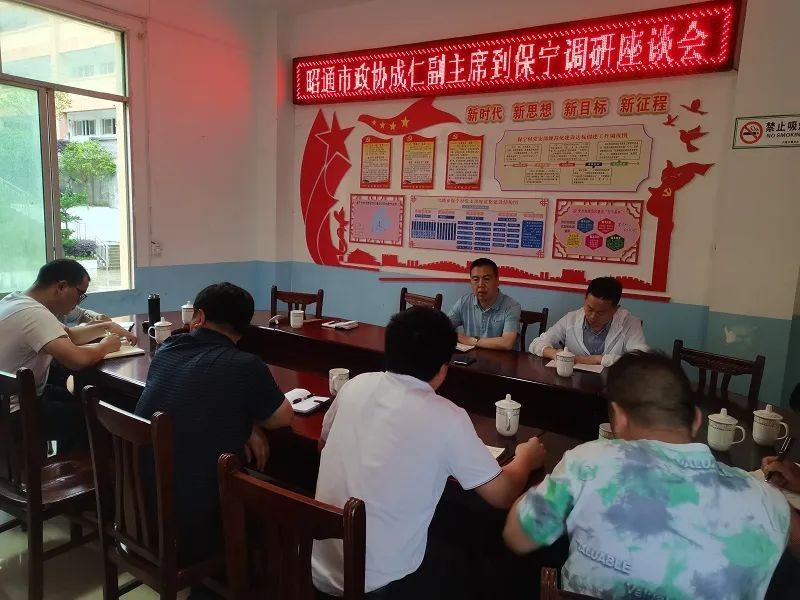 成仁到保宁村调研乡村振兴工作