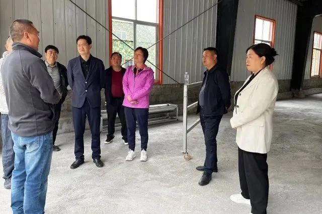 申琼、郭盛到泼机镇蹲点式调研督导脱贫群众增收工作