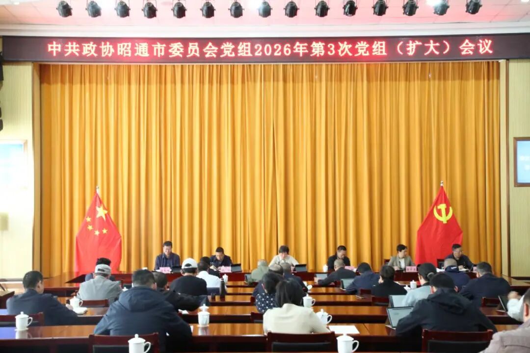 市政协党组召开2026年第3次（扩大）会议